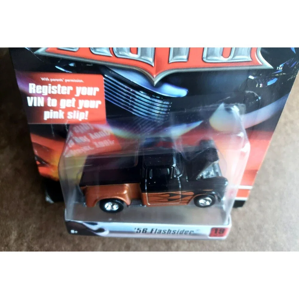 2007 Hot Wheels '56 FLASHSIDER Black & Brown ULTRA HOTS RR L0079 #19/36 LOT OF 2